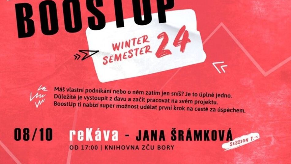 BoostUp: První krok k vlastnímu podnikání